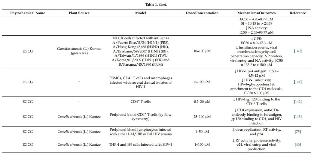 Flavonoids with antiviral properties against SARS-CoV-2 and viral infections with similar pathogenesis