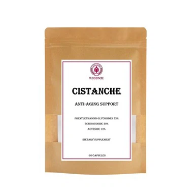 Atodiad Deietegol Cistanche Cefnogaeth Gwrth-Heneiddio Glycosidau Phenylethanoid 75 y cant Echinacoside 30 y cant Acteoside 12 y cant